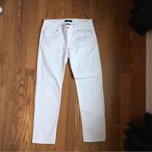 White Jean Crop 4